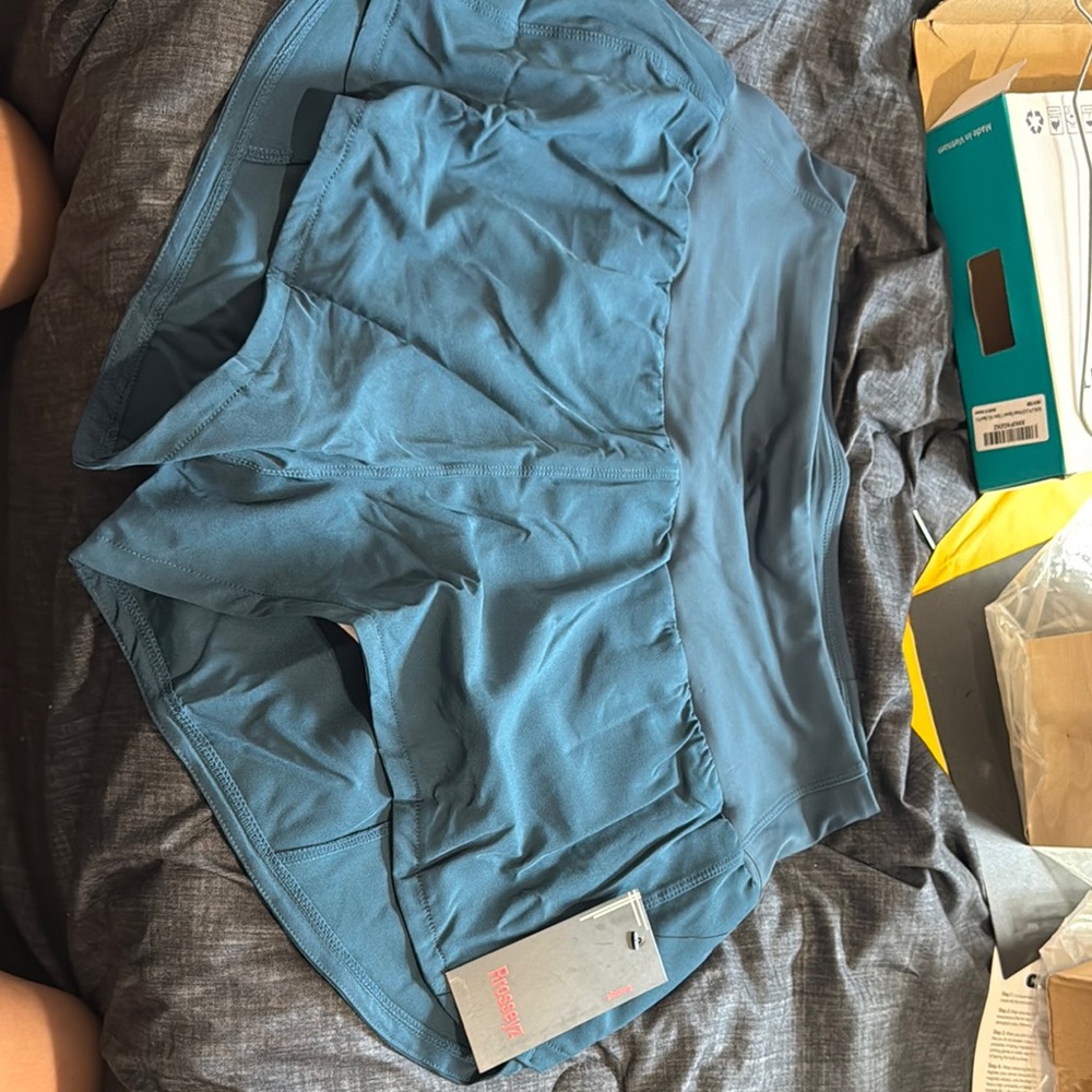 Women's Athletic Shorts in Blue